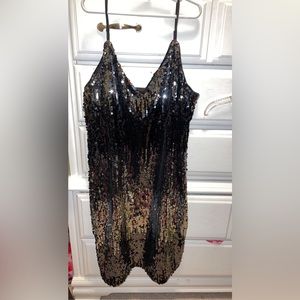 sequin mini party dress